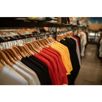 Cotton Blend Crew Neck T-Shirt